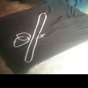 5 piece crystal evening gown set